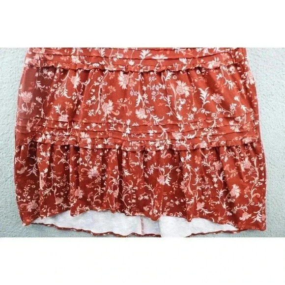 Knox Rose Tiered Hi-Lo Boho Dress-New w/Tags-Size XL - Picture 5 of 9